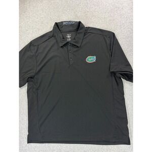 Florida Gators Short Sleeve Performance Campus‎ Polo Shirt (Men's 2XL) Black